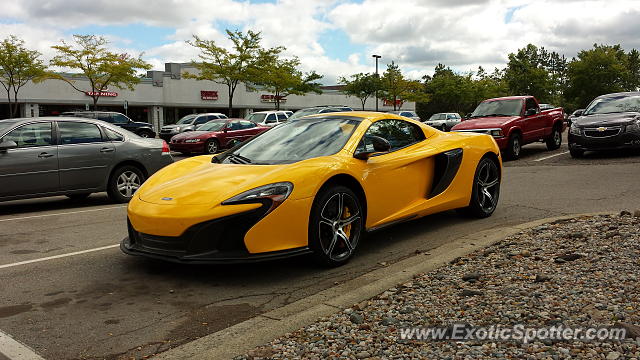 Mclaren 650S spotted in East Lansing, Michigan