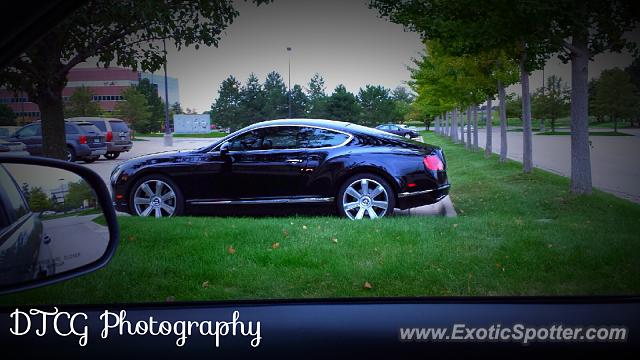 Bentley Continental spotted in Southfield, Michigan