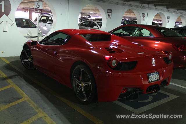 Ferrari 458 Italia spotted in Vail, Colorado