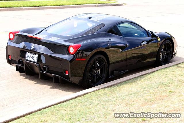 Ferrari 458 Italia spotted in Grapevine, Texas
