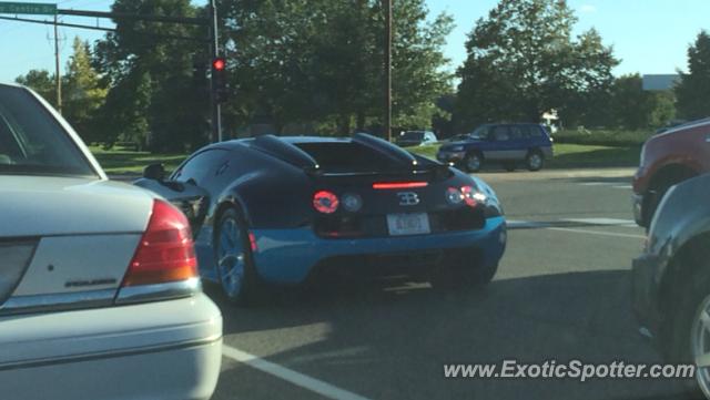 Bugatti Veyron spotted in Woodbury, Minnesota