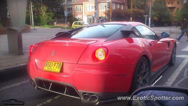 Ferrari 599GTB spotted in Bogota, Colombia