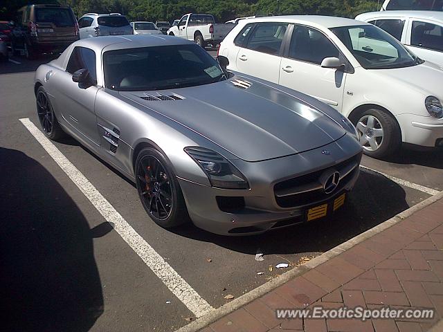 Mercedes SLS AMG spotted in Westville, South Africa