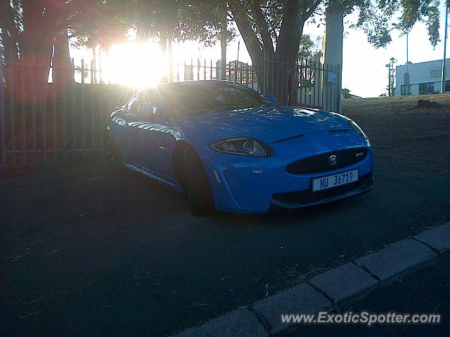 Jaguar XKR-S spotted in Westville, South Africa