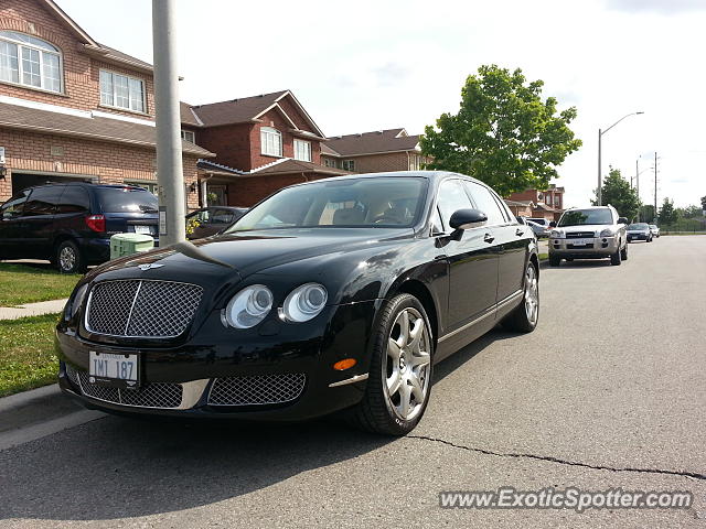 Bentley Continental spotted in Mississauga, Canada