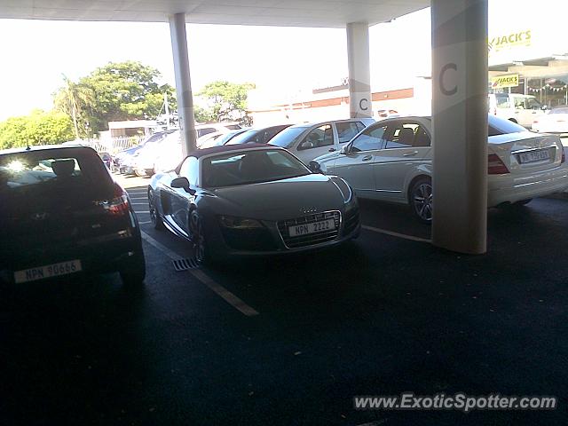Audi R8 spotted in Westville, South Africa