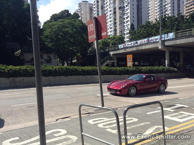 Ferrari 599GTB spotted in Hong Kong, China