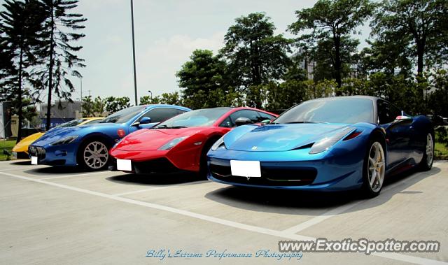 Ferrari 458 Italia spotted in Taichung, Taiwan