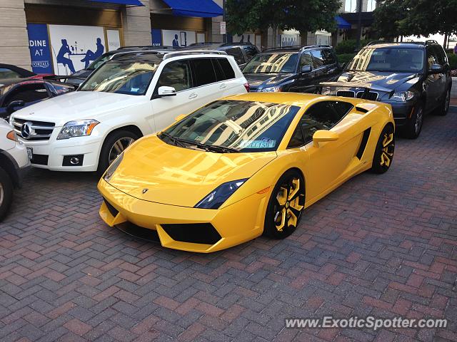Lamborghini Gallardo spotted in Washington DC, Virginia