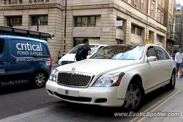 Mercedes Maybach spotted in London, United Kingdom