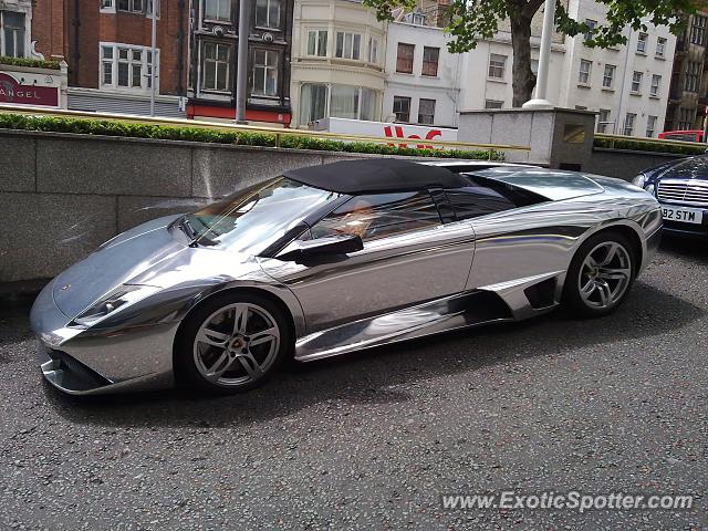 Lamborghini Murcielago spotted in London, United Kingdom