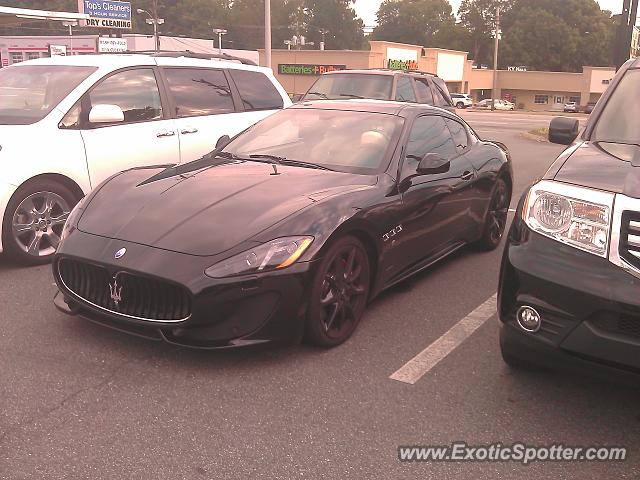Maserati GranTurismo spotted in Greensboro, North Carolina