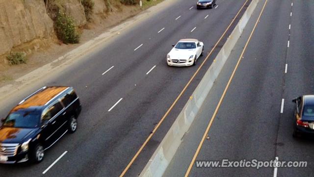 Mercedes SLS AMG spotted in Santa Monica, California