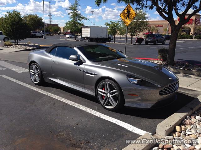 Aston Martin Virage spotted in Albuquerque, New Mexico