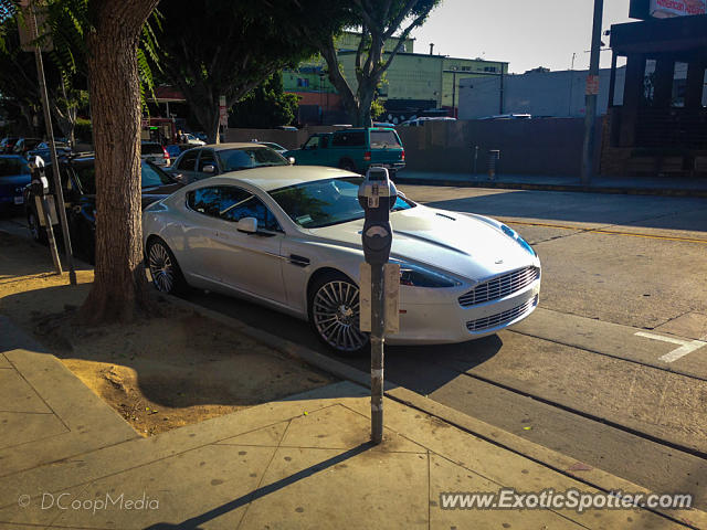 Aston Martin Rapide spotted in West Hollywood, California
