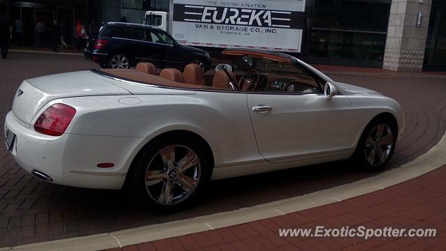 Bentley Continental spotted in Baltimore, Maryland
