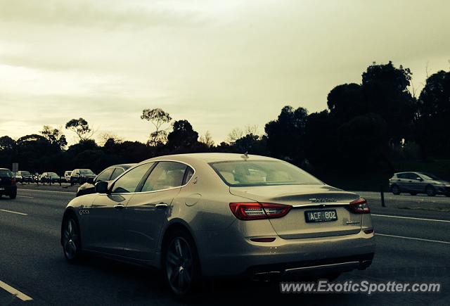 Maserati Quattroporte spotted in Melbourne, Australia