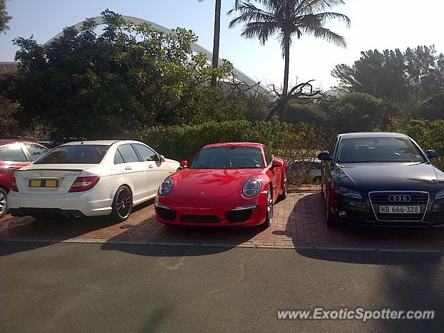 Porsche 911 spotted in Durban, South Africa
