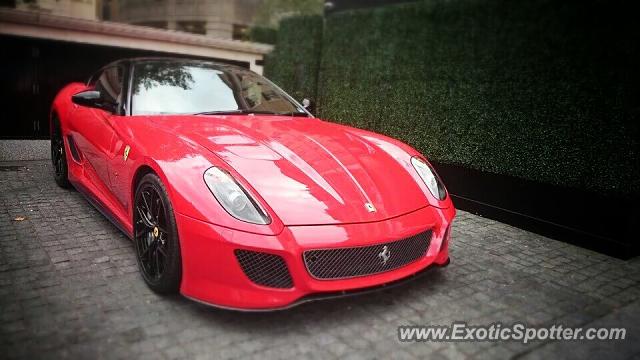 Ferrari 599GTO spotted in London, United Kingdom