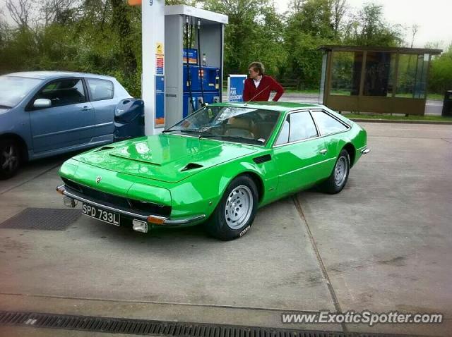 Lamborghini 400GT spotted in Bridgewater, United Kingdom