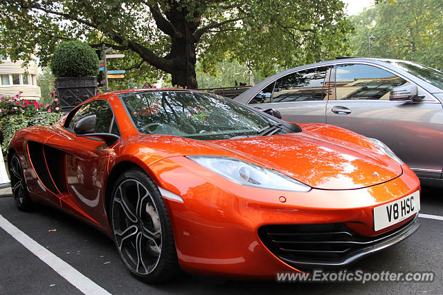 Mclaren MP4-12C spotted in London, United Kingdom
