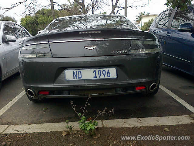 Aston Martin Rapide spotted in Durban, South Africa