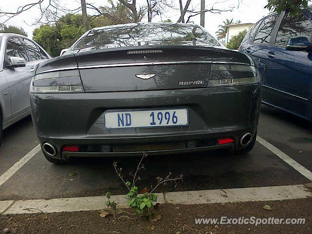 Aston Martin Rapide spotted in Durban, South Africa
