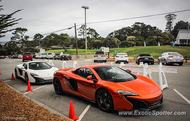Mclaren 650S spotted in Pebble Beach, California