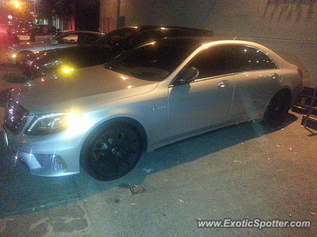 Mercedes S65 AMG spotted in Toronto, Canada