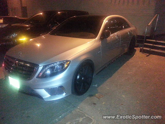 Mercedes S65 AMG spotted in Toronto, Canada