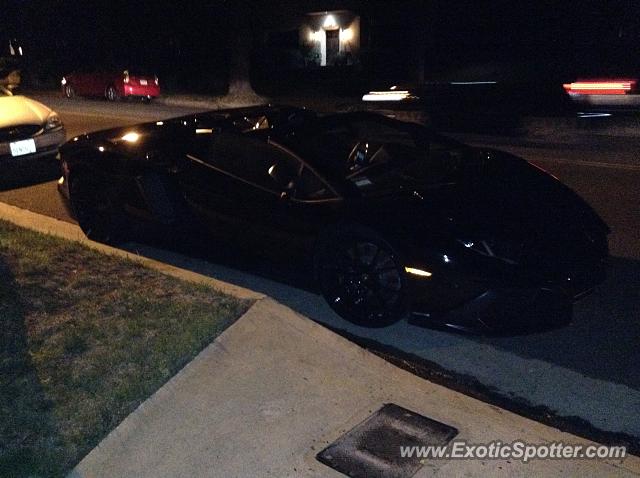 Lamborghini Aventador spotted in Beverly Hills, California