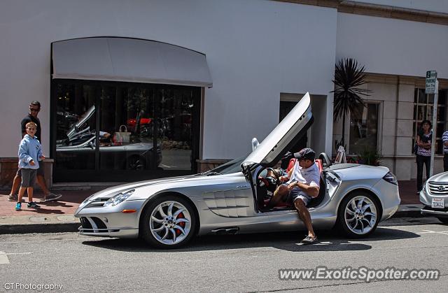 Mercedes SLR spotted in Carmel, California