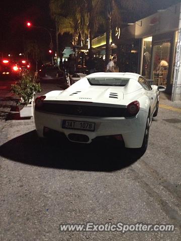 Ferrari 458 Italia spotted in Athens, Greece