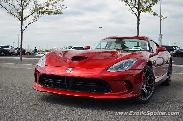 Dodge Viper spotted in Metlife Stadium, New Jersey