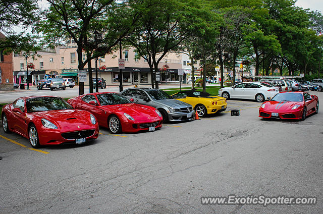 Ferrari California spotted in Burlington, Canada