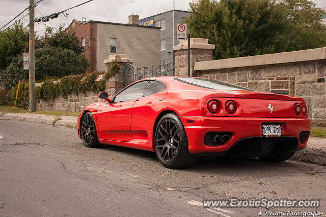 Ferrari 360 Modena spotted in Montreal, Canada