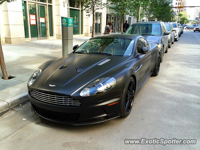 Aston Martin DBS spotted in Calgary, Canada