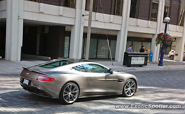 Aston Martin Vanquish spotted in Toronto, Ontario, Canada