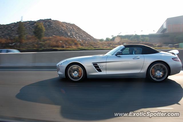 Mercedes SLS AMG spotted in Johannesburg, South Africa