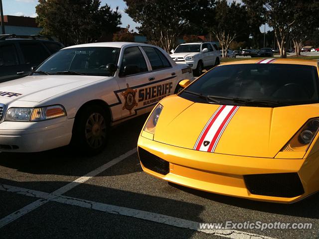 Lamborghini Gallardo spotted in Greensboro, North Carolina