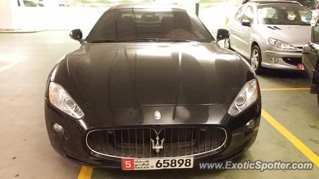 Maserati GranTurismo spotted in Abu Dhabi, United Arab Emirates