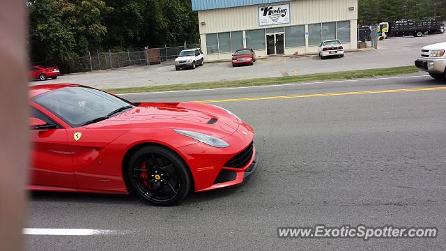 Ferrari F12 spotted in Columbia, Tennessee