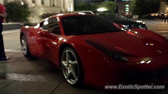 Ferrari 458 Italia spotted in Nashville, Tennessee