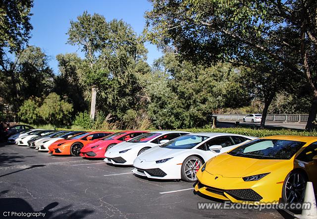 Lamborghini Huracan spotted in Carmel Valley, California