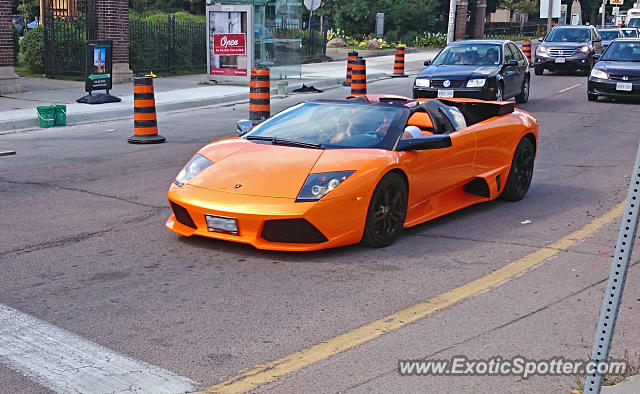 Lamborghini Murcielago spotted in Toronto, Ontario, Canada