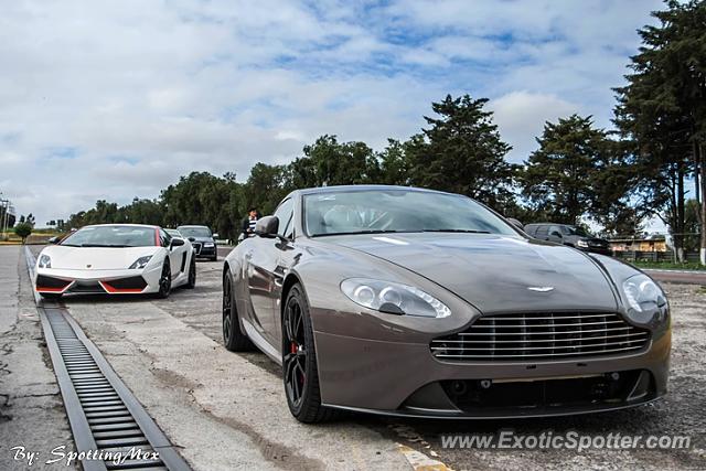 Aston Martin Vantage spotted in Queretaro, Mexico