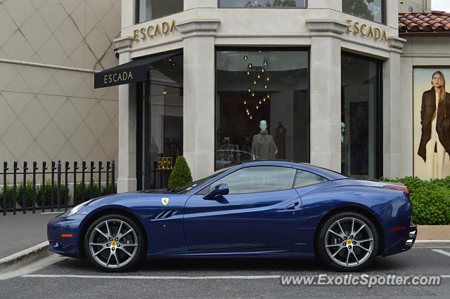 Ferrari California spotted in Dallas, Texas