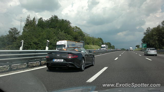 Aston Martin Vanquish spotted in Verona, Italy