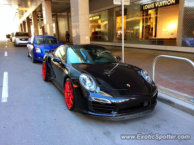 Porsche 911 Turbo spotted in Calgary, Canada