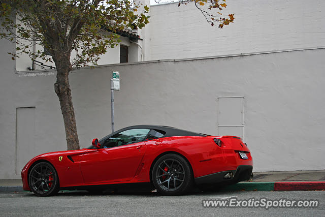 Ferrari 599GTB spotted in Carmel, California
